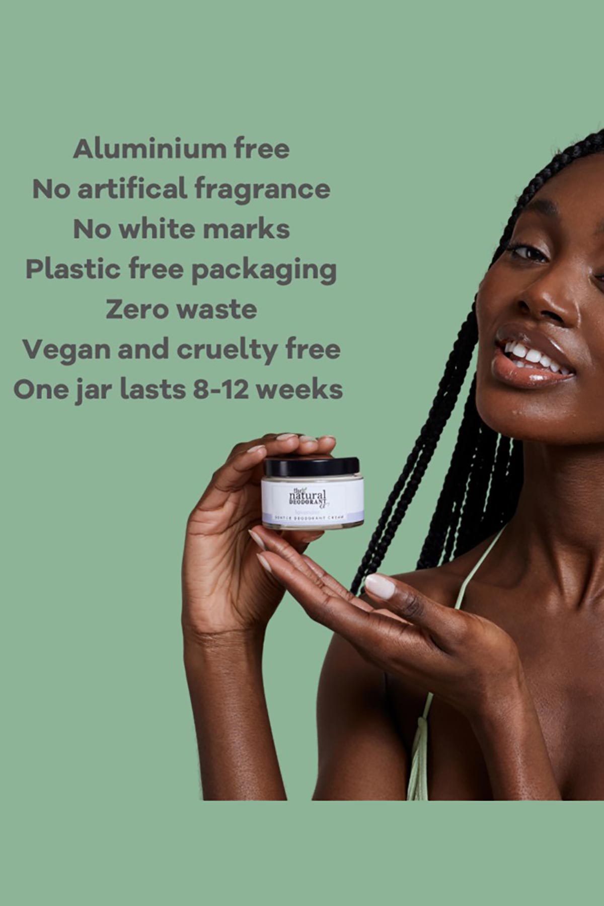 The Natural Deodorant Co. Active Deodorant Balm Coriander & Lime