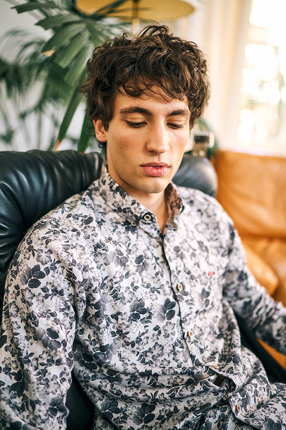 Dario Beltran Soul Foncea Long Sleeve Viscose Shirt