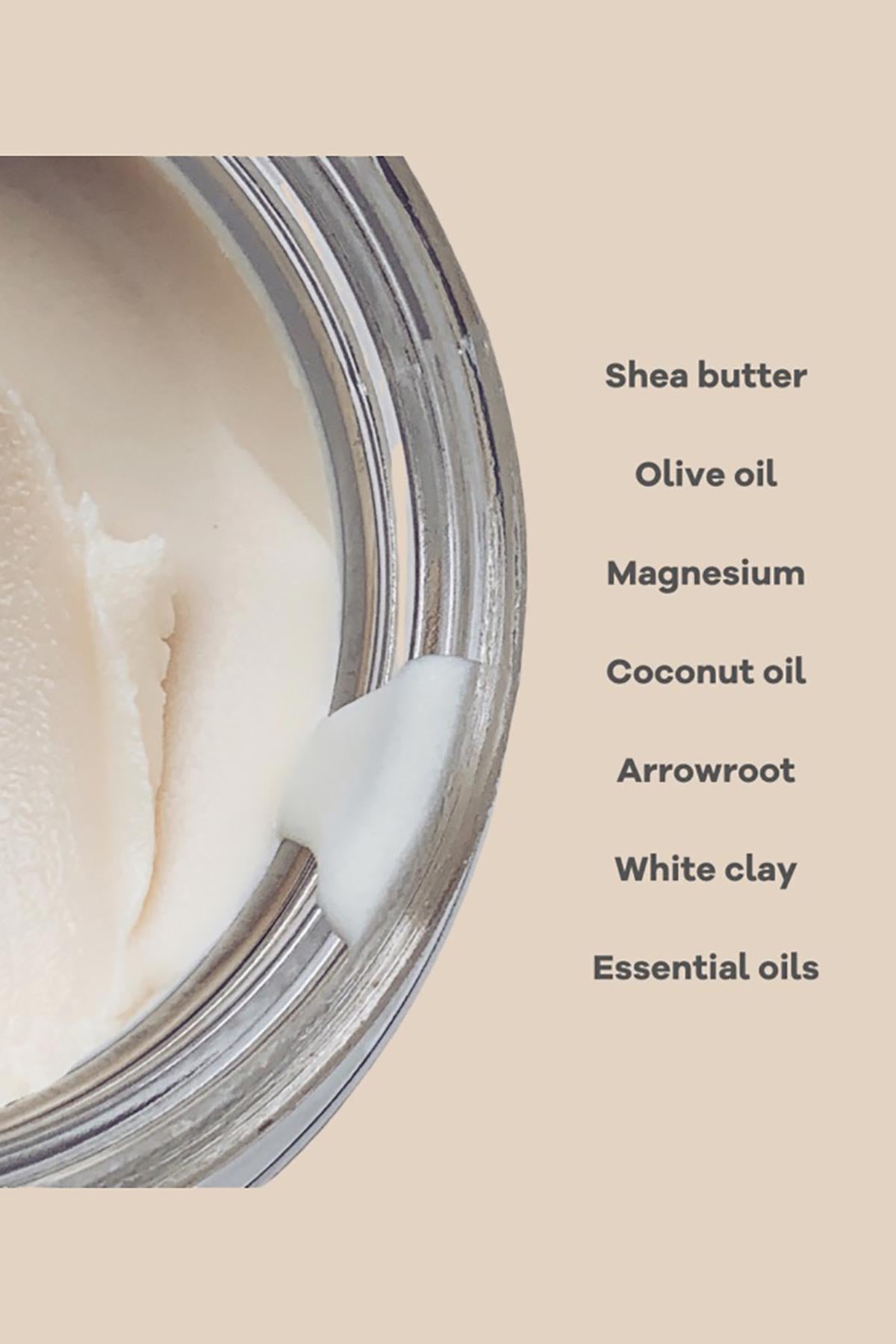 The Natural Deodorant Co. Gentle Deodorant Cream Tangerine