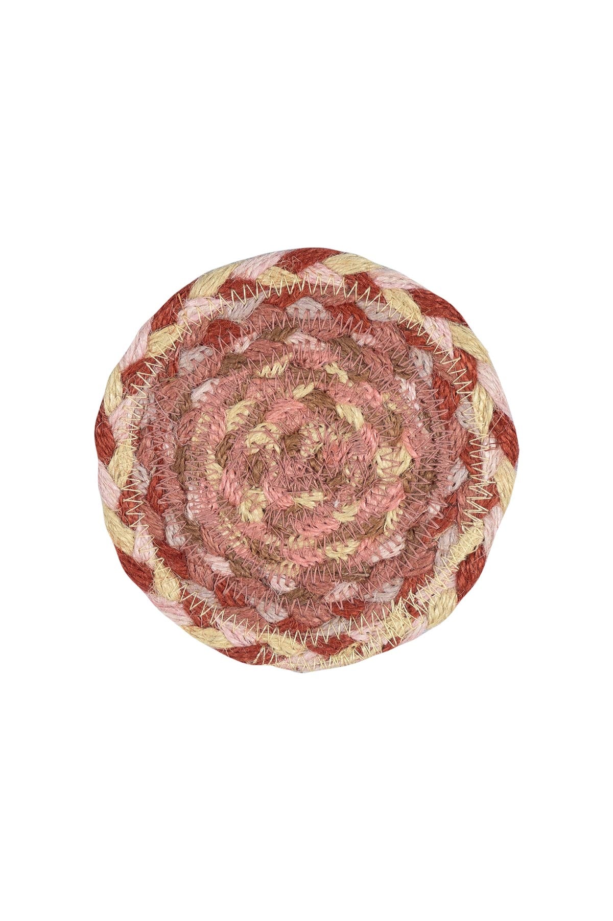 The Braided Rug Company Jute Coasters | Set Of 6