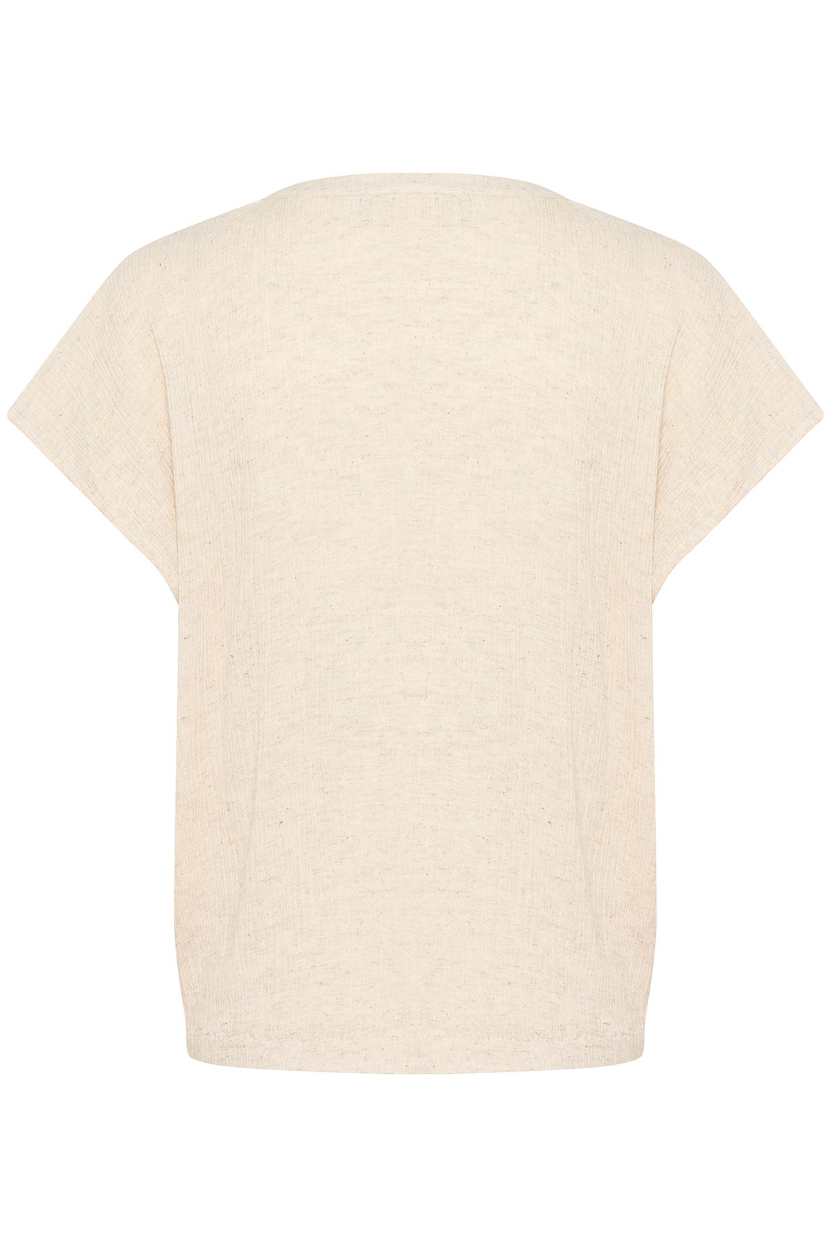 Kaffe KAgitte Blouse In Feather Gray Melange