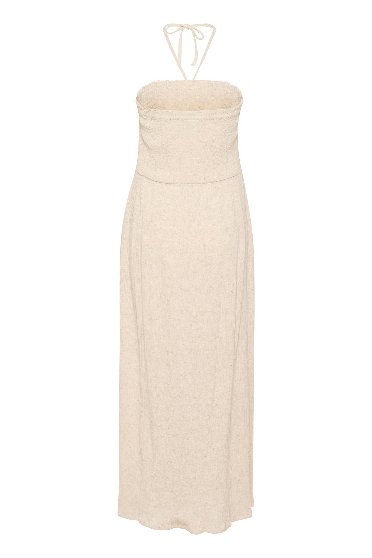 Kaffe KAgitte Dress In Feather Gray Melange