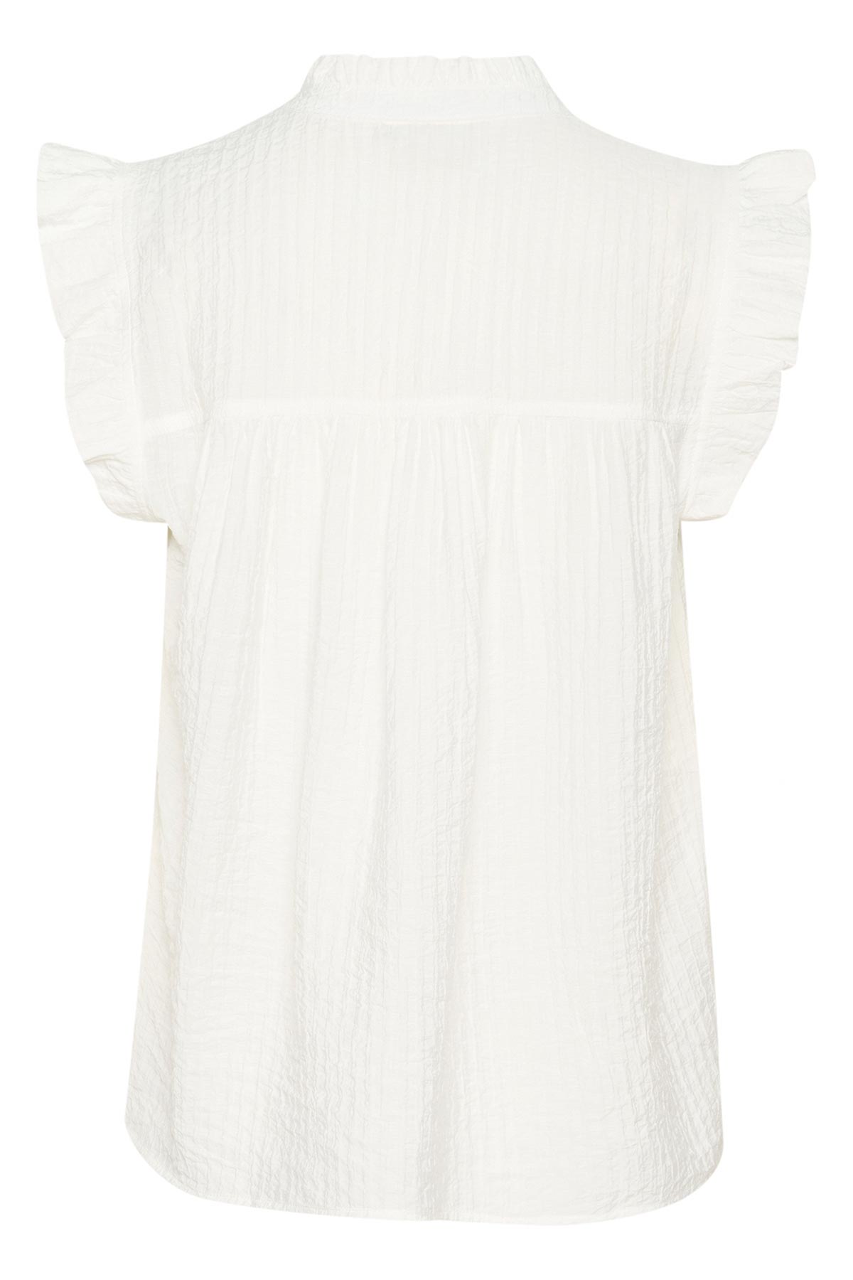 Kaffe KAliany Blouse In Chalk