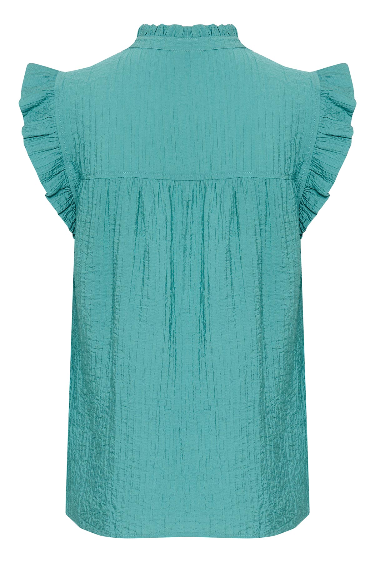 Kaffe KAliany Blouse In Teal