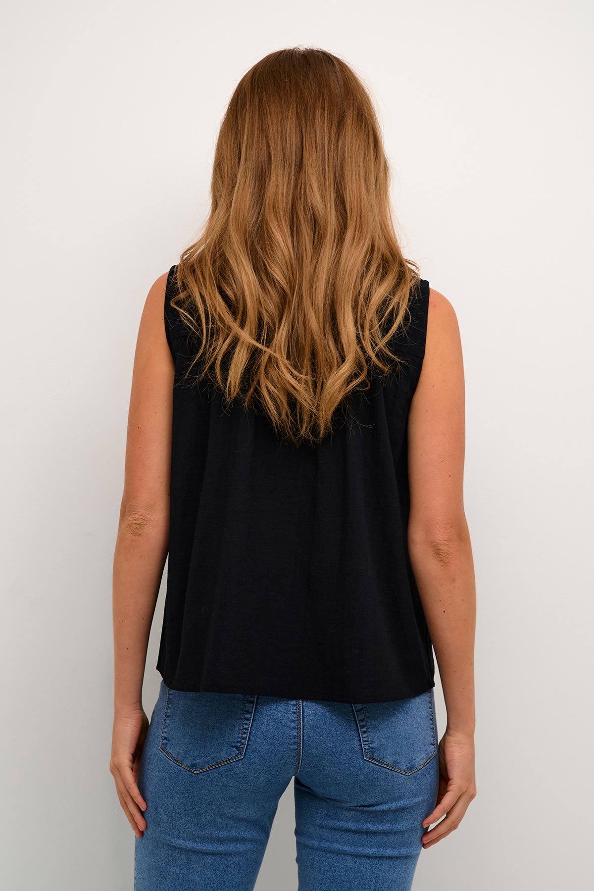 Kaffe KApauline Top In Black