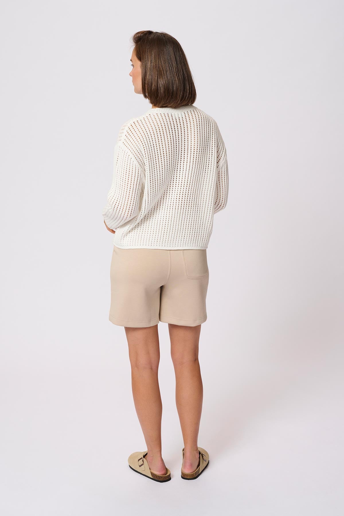 Kaffe KAsolar Pullover In Chalk