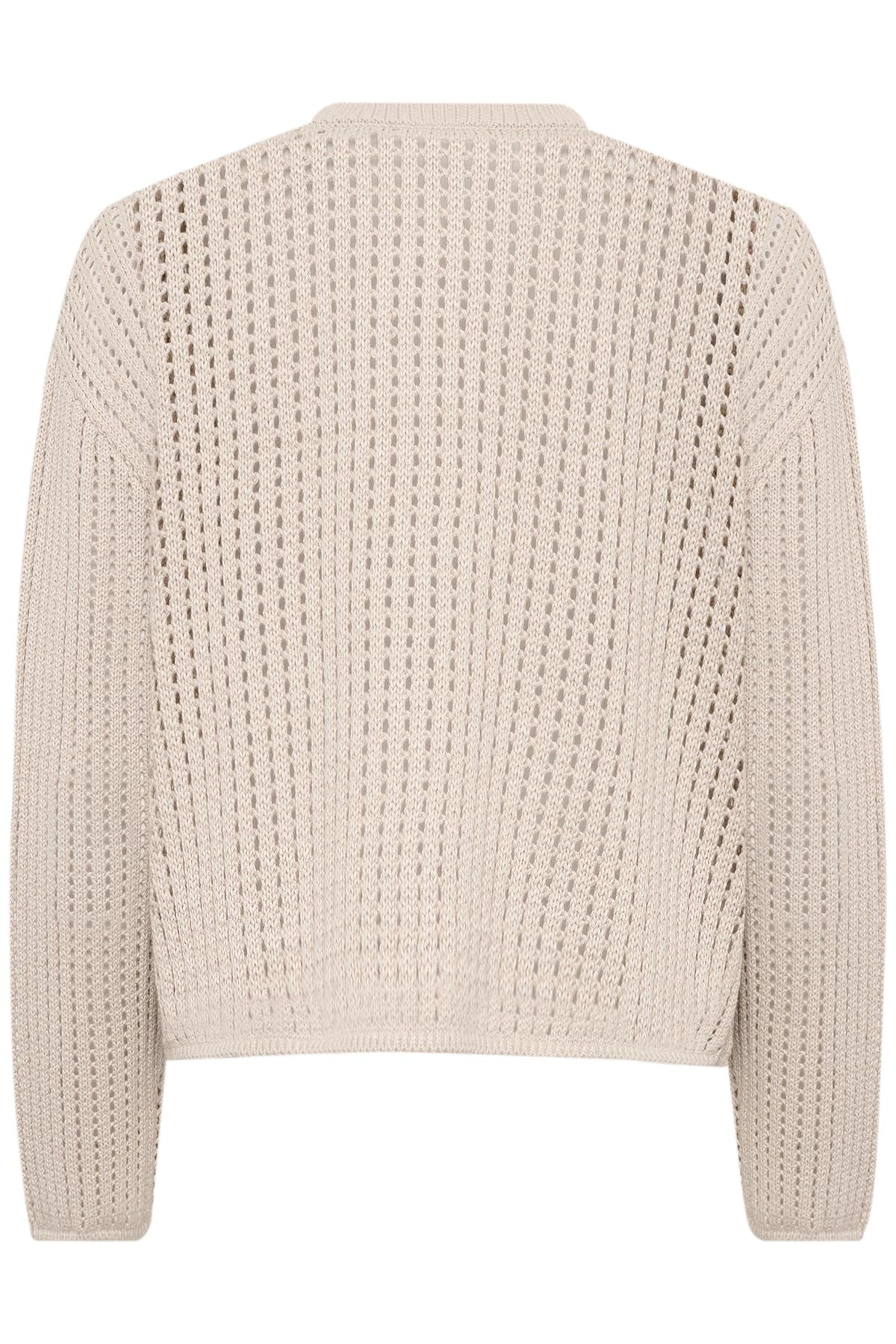 Kaffe KAsolar Pullover In Feather Gray