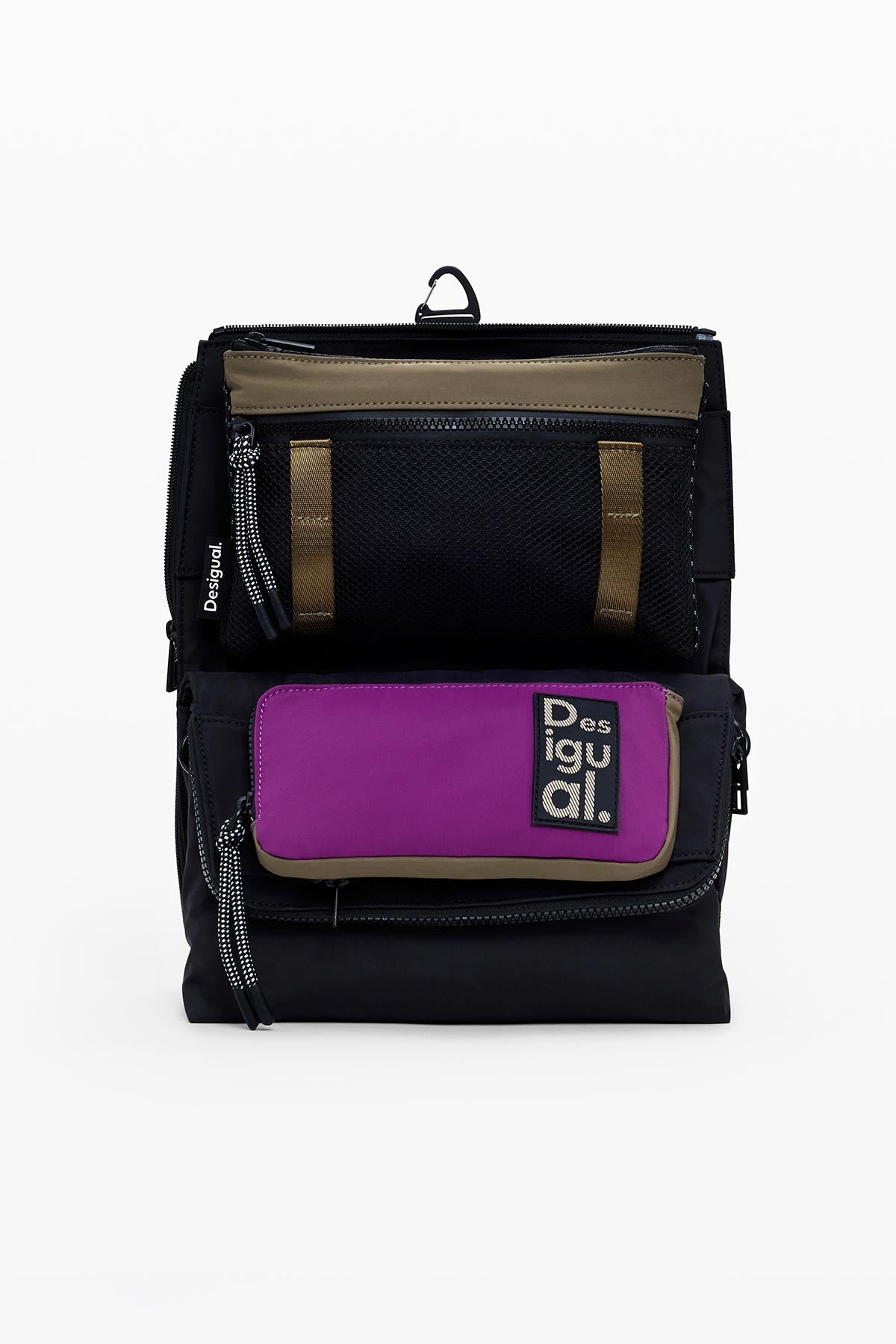 Desigual Modular Venice Bag In Purple