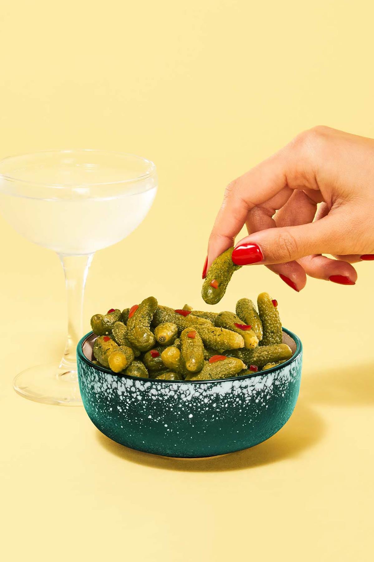 Serious Pig Snacking Pickles With Chilli