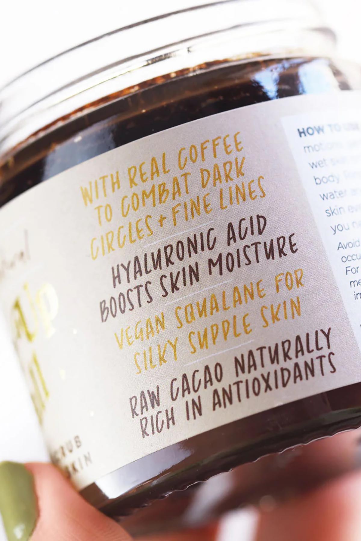 Paper Plane Wake Up Call Coffee Scrub