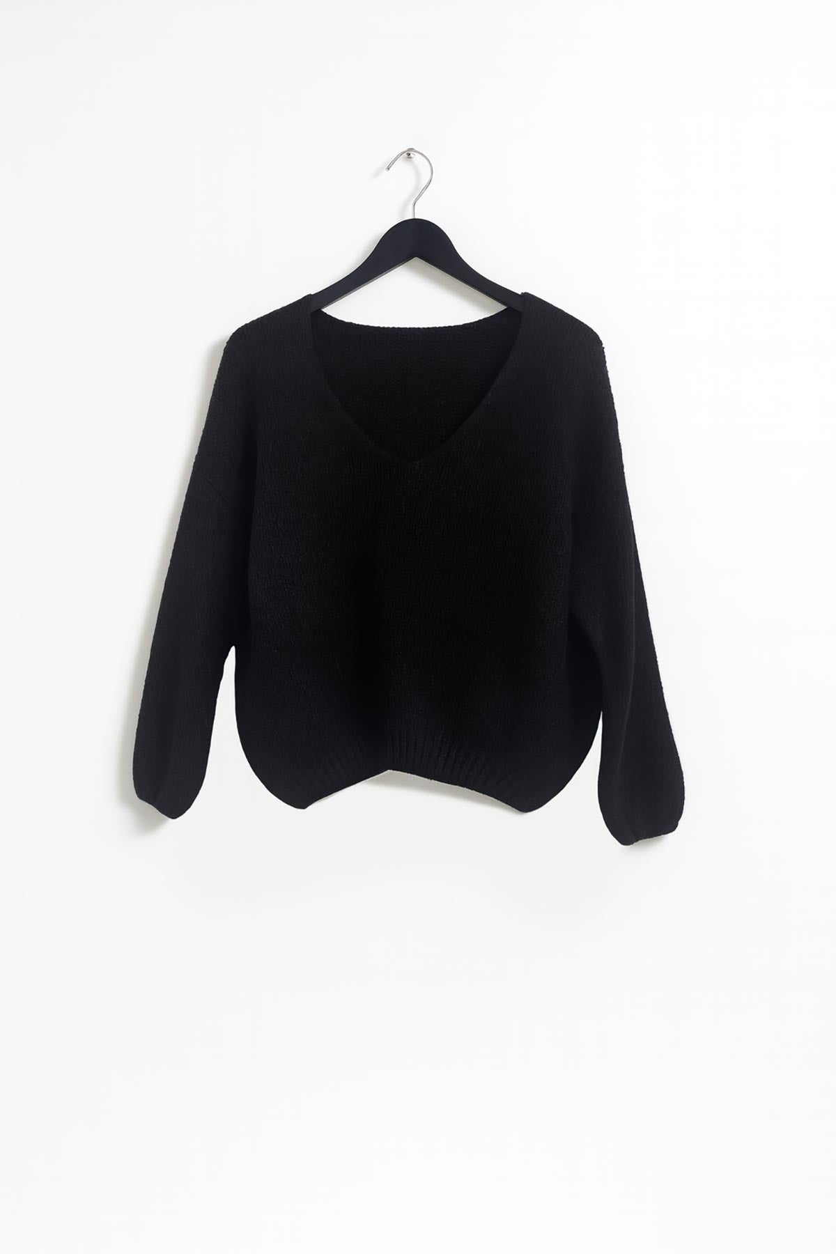Urban Wild Woolly Jumper In Pitch Black Details