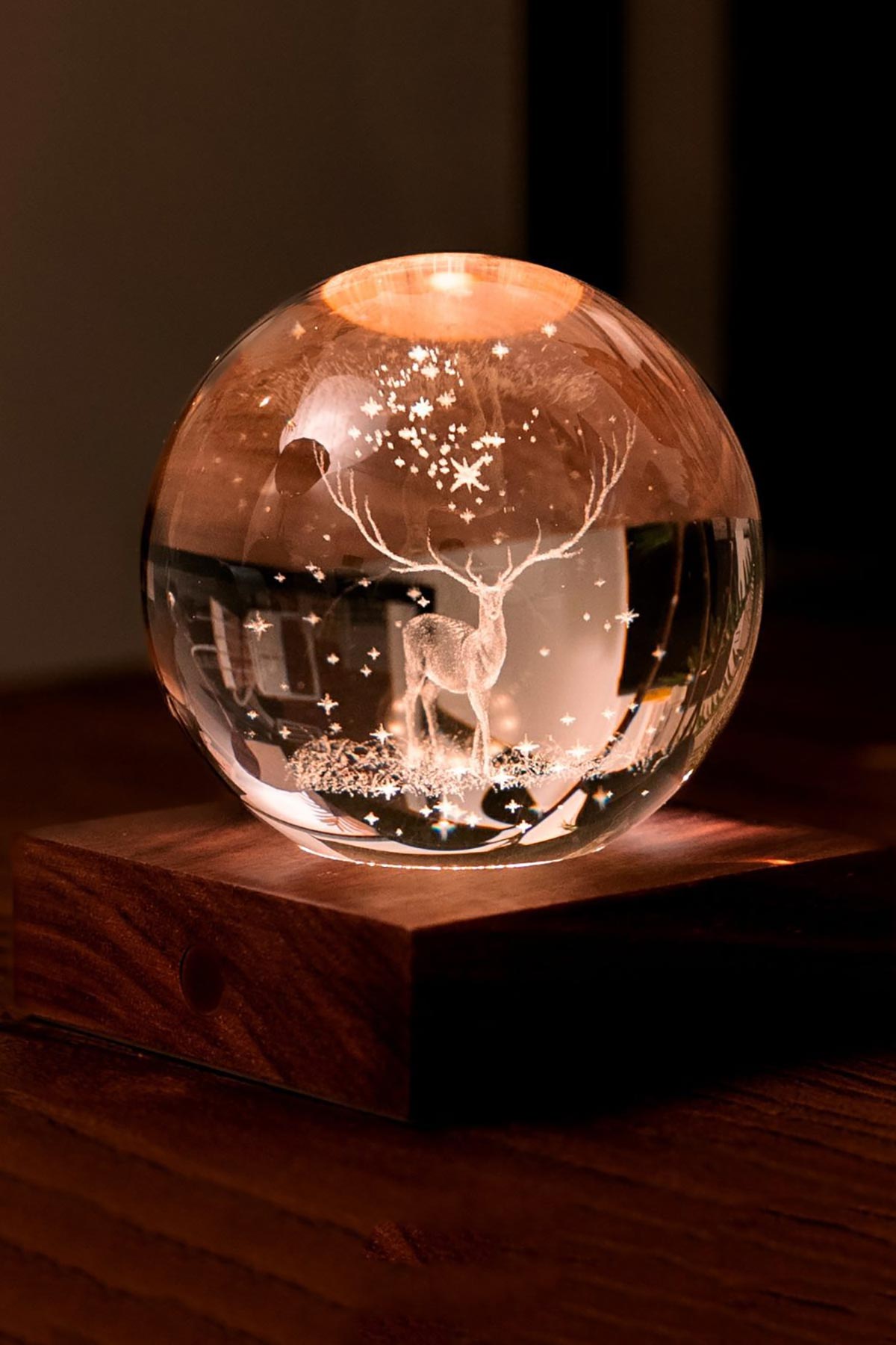 Gingko Design Amber Crystal Light – Stag at Urban Wild