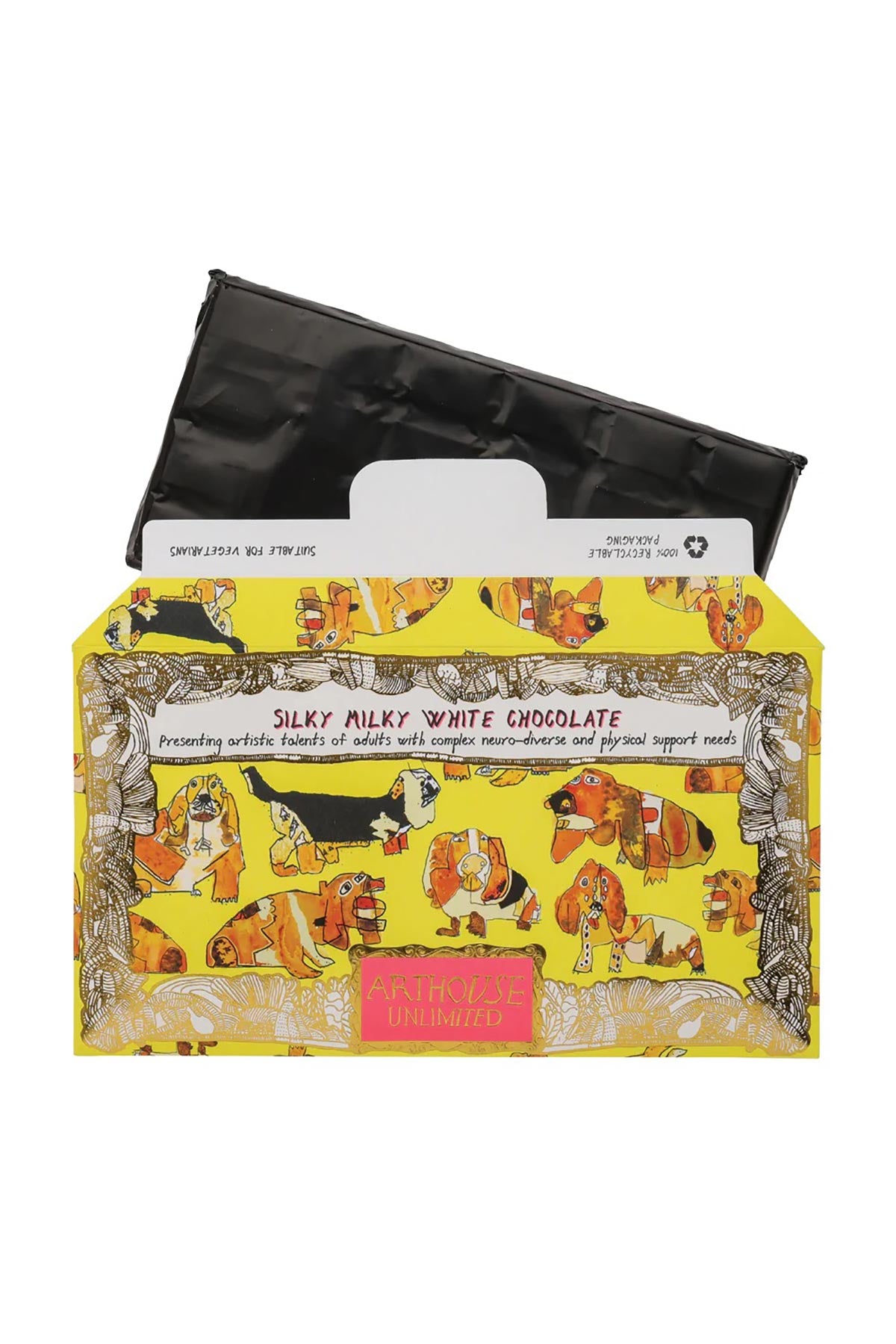Happy Hounds chocolate bar by Arthouse Unlimited