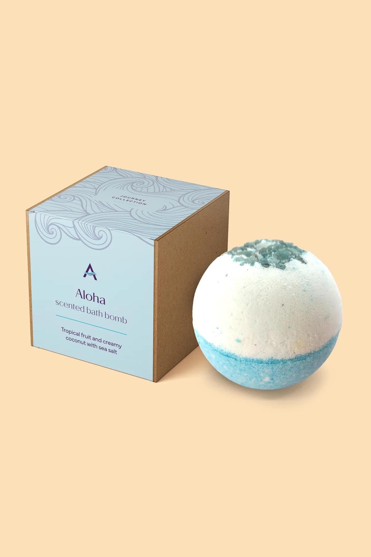 Ascent tropical fruit and coconut bath bomb