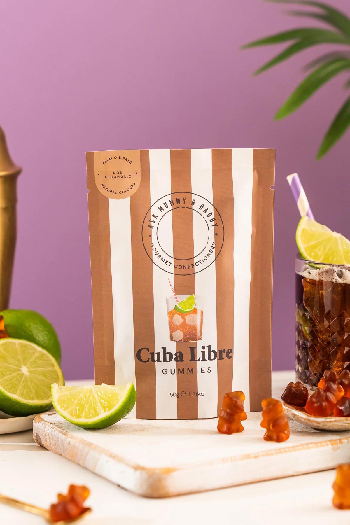 Cuba Libre gourmet gummies by Ask Mummy And Daddy!