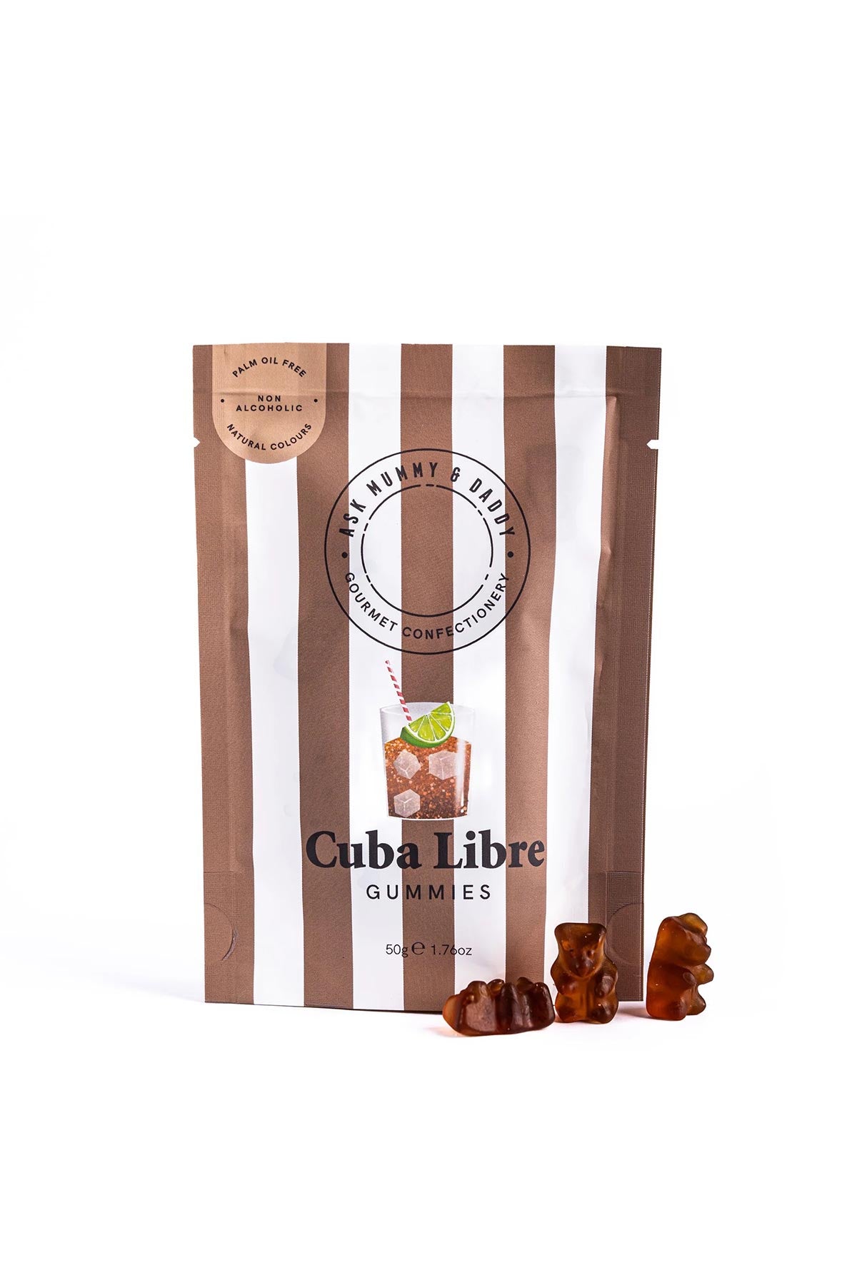 Ask Mummy And Daddy! Cuba Libre gummies pack