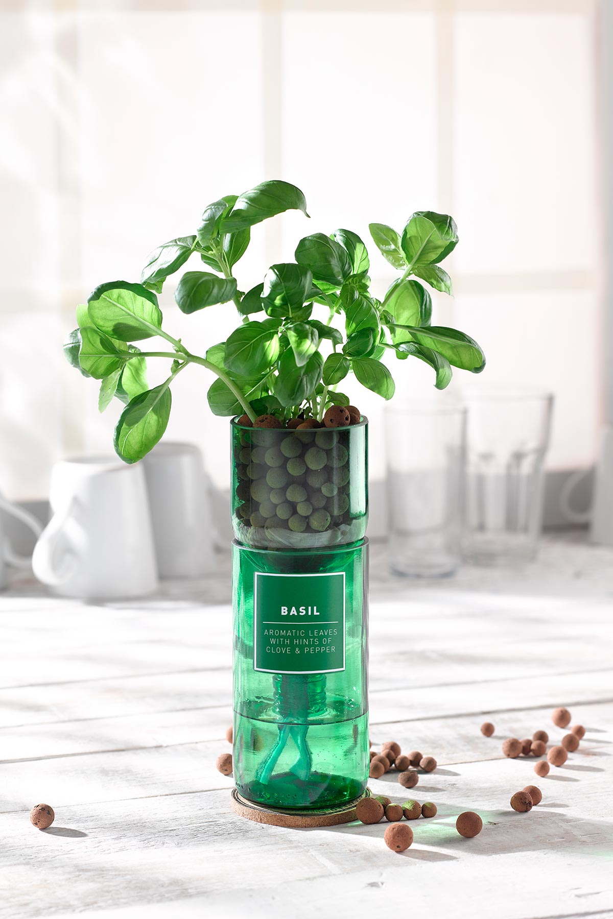 Basil herb growing kit by Hydro-Herb, available at Urban Wild