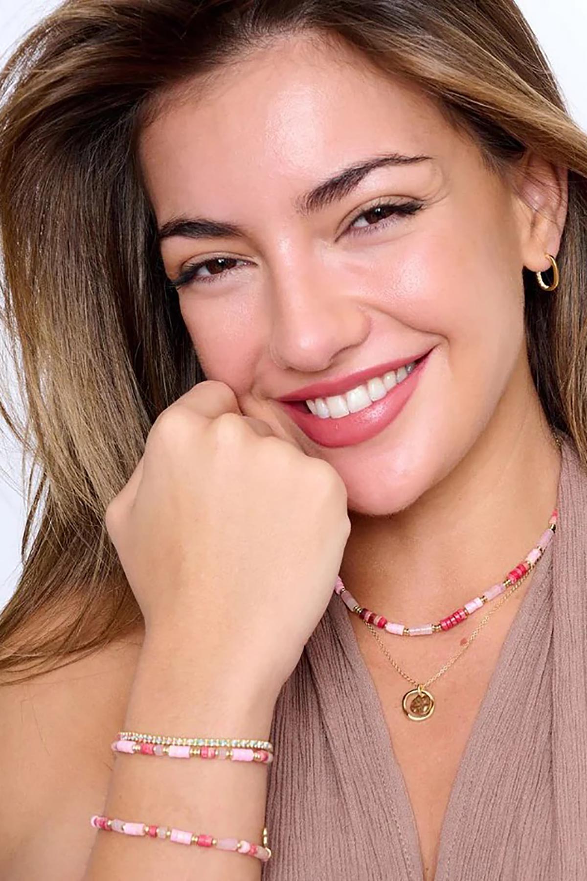 Boho Betty colourful braid bracelet