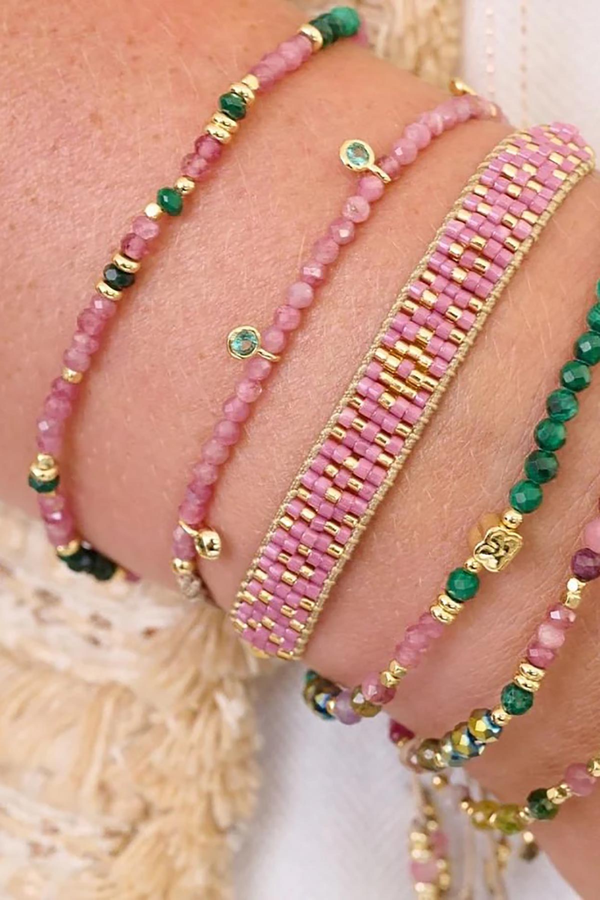 Boho Betty Holly charm bracelet