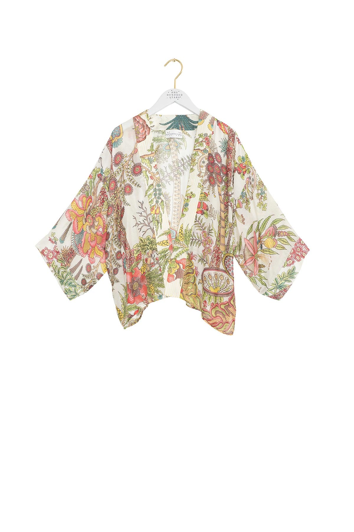 50% Lenzing Modal 50% Bemberg Cupro flowing kimono