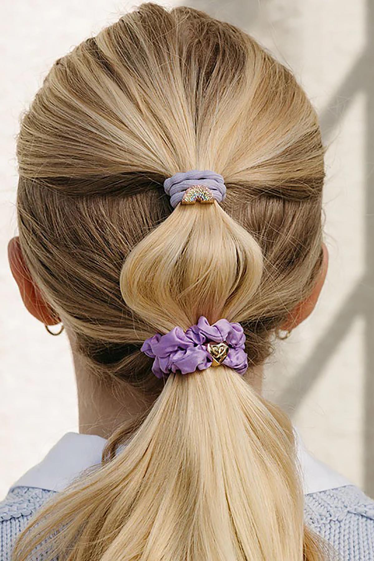 By Eloise Bling Bangle Band used as a colourful everyday hair tie