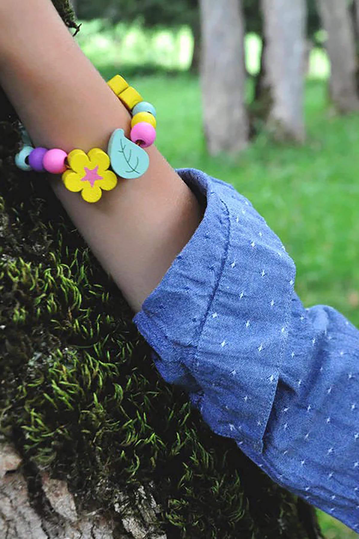 Plastic-free fairy bracelet making kit