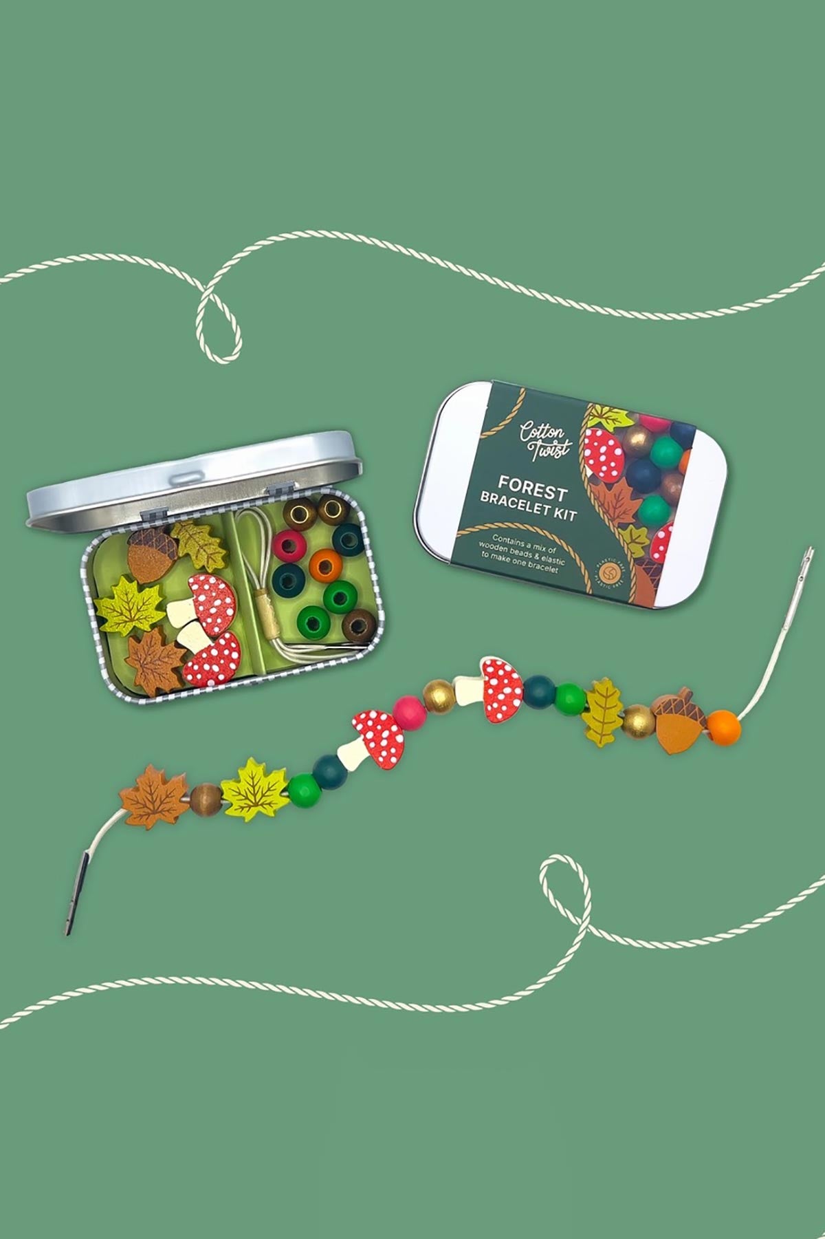 Nature inspired bracelet craft kit