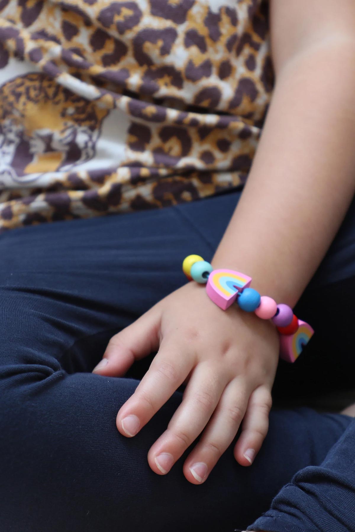 Plastic-free rainbow bracelet kit