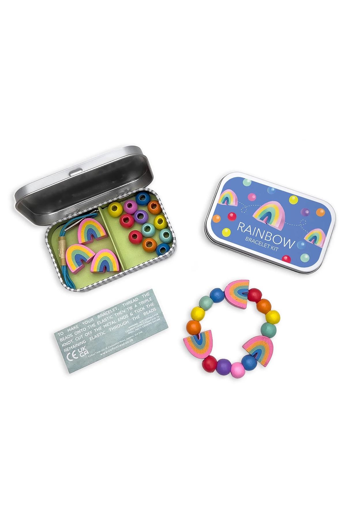 Cotton Twist Rainbow bracelet gift kit