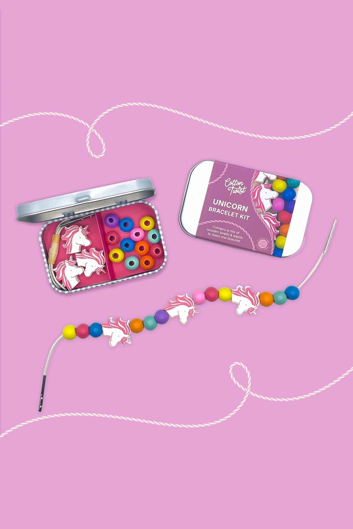 Cotton Twist Unicorn bracelet gift kit