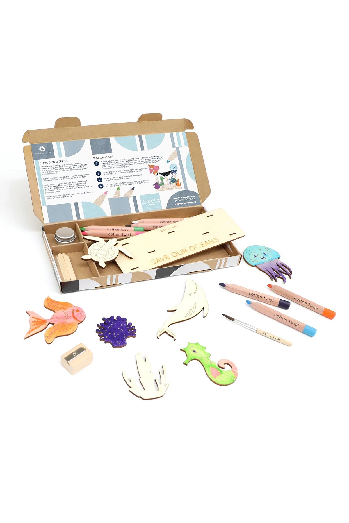 Cotton Twist Save Our Oceans Craft Kit