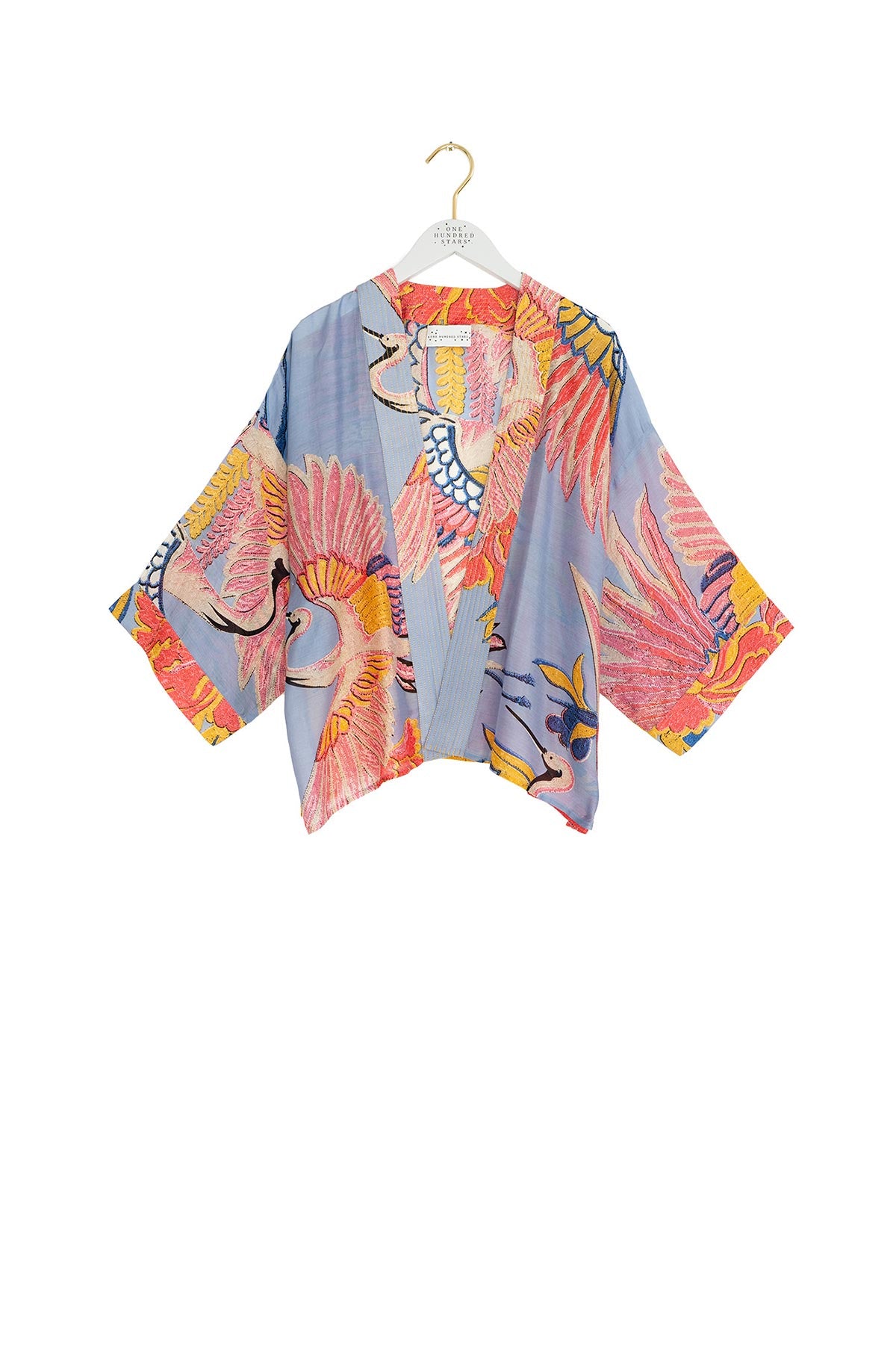 50% Lenzing Modal 50% Bemberg Cupro flowing kimono