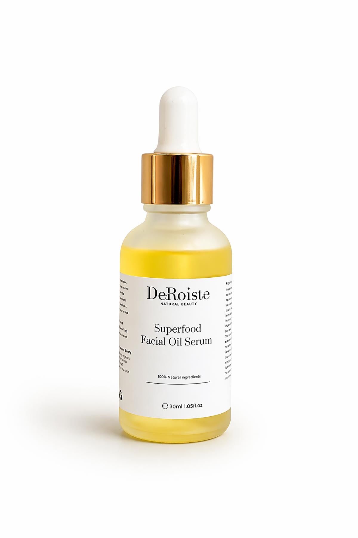 Deroiste superfood facial oil serum bottle for mature and sensitive skin Urban Wild