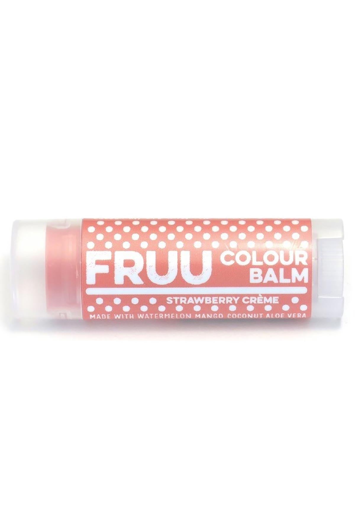 Strawberry Crème colour balm by Fruu..