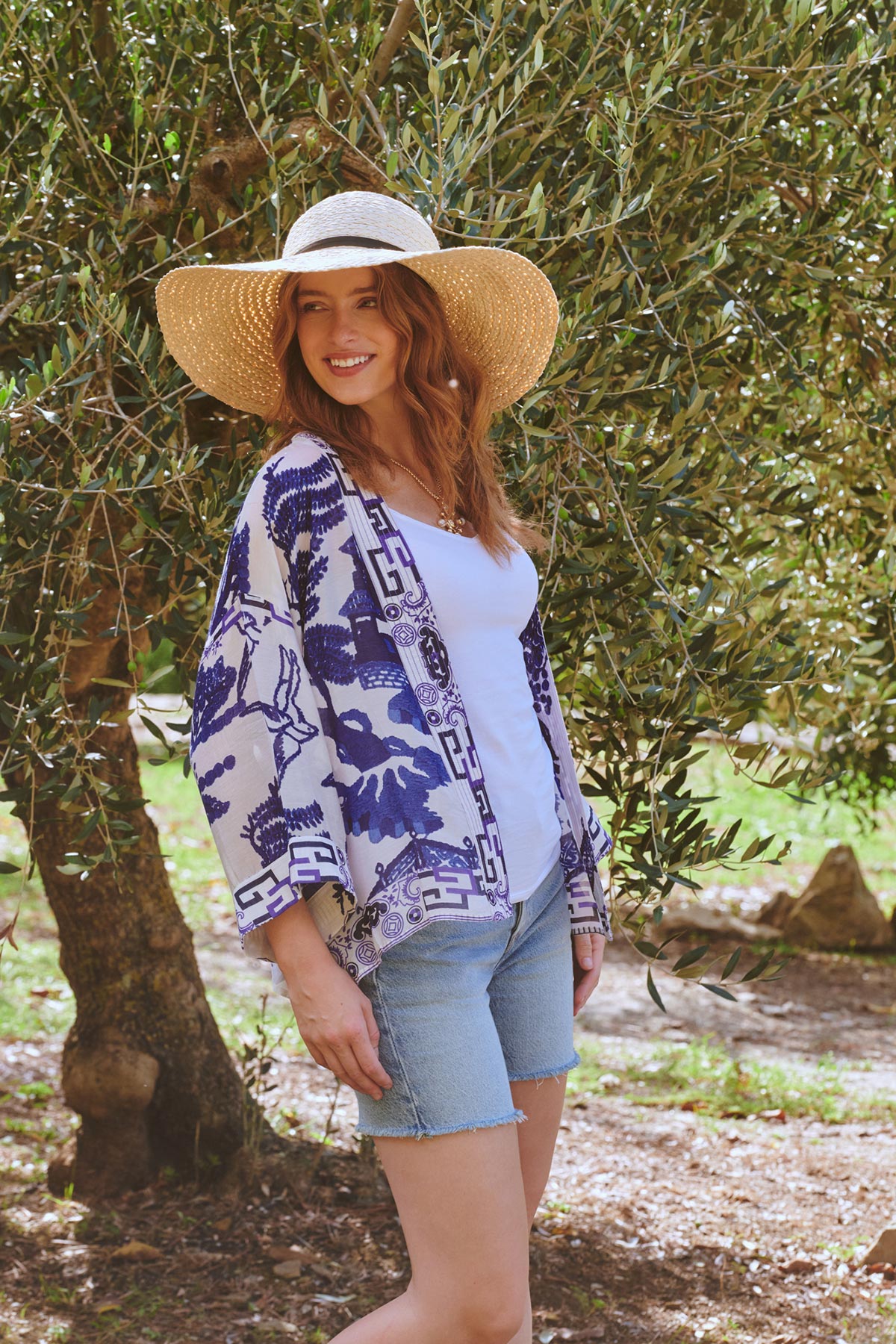 Design-led printed kimono curated by Urban Wild