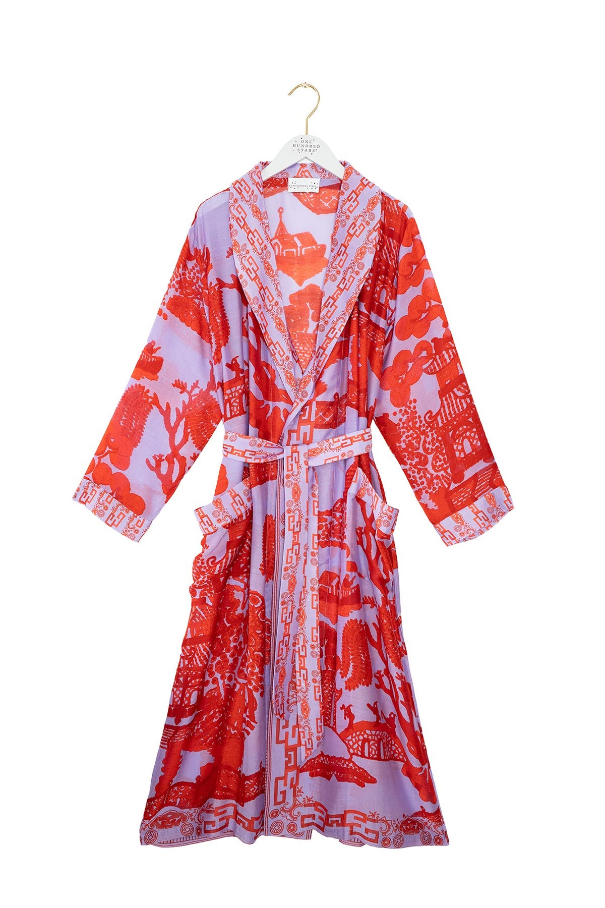 50% Lenzing Modal 50% Bemberg Cupro flowing gown