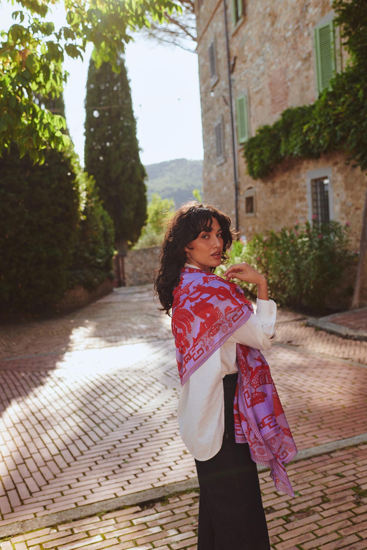 Bold willow print accessory by One Hundred Stars