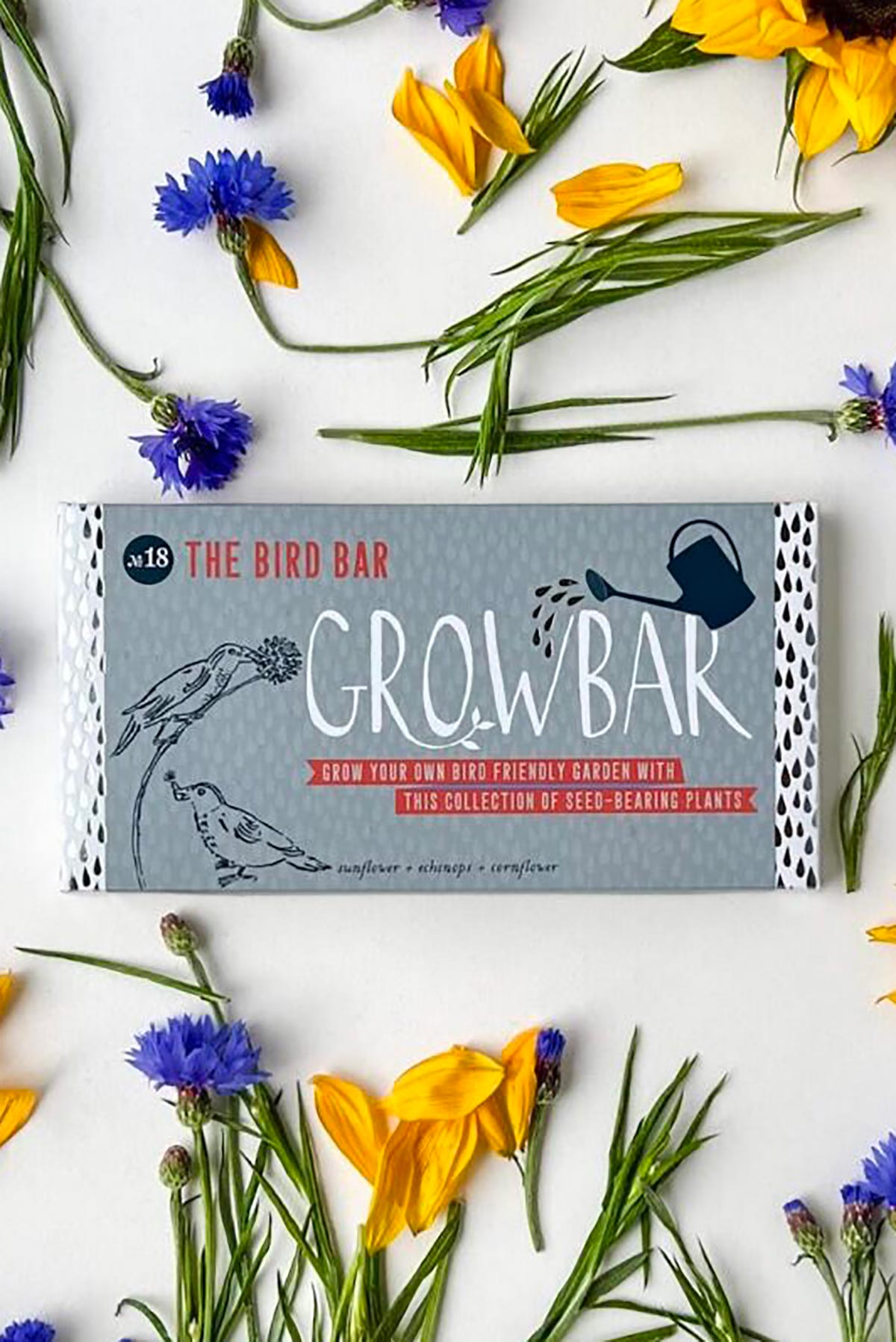 Bird Growbar packaging wildlife gardening kit by Growbar at Urban Wild