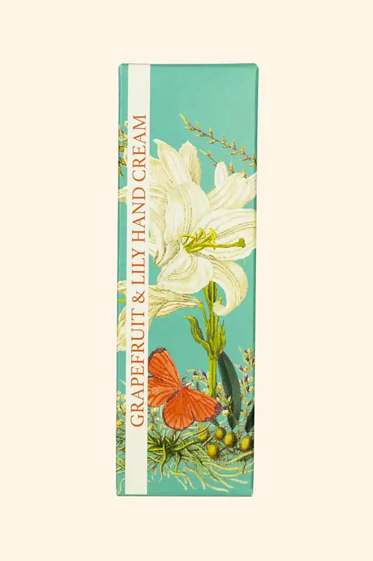 Boxed Kew Gardens Grapefruit and Lily Hand Cream botanical packaging at Urban Wild