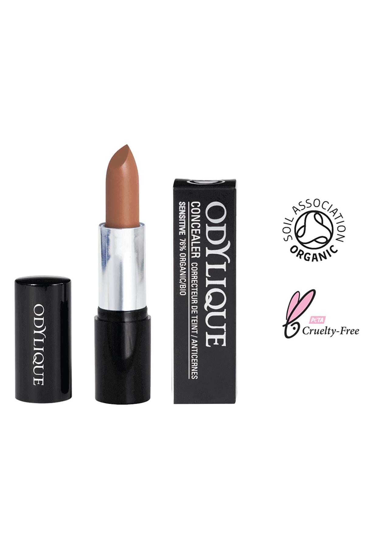 Natural concealer for deeper skin tones