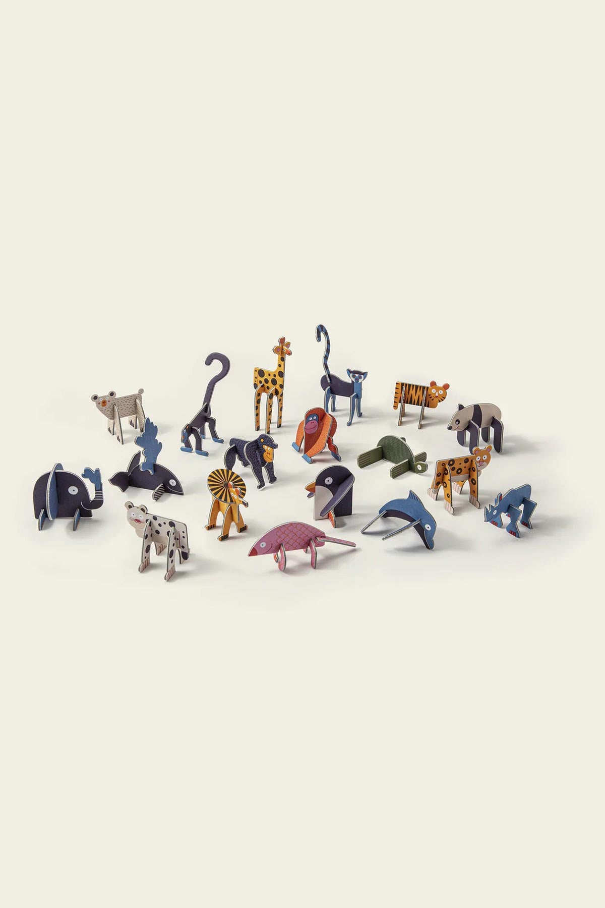 Vegan chocolate box with endangered animal toy