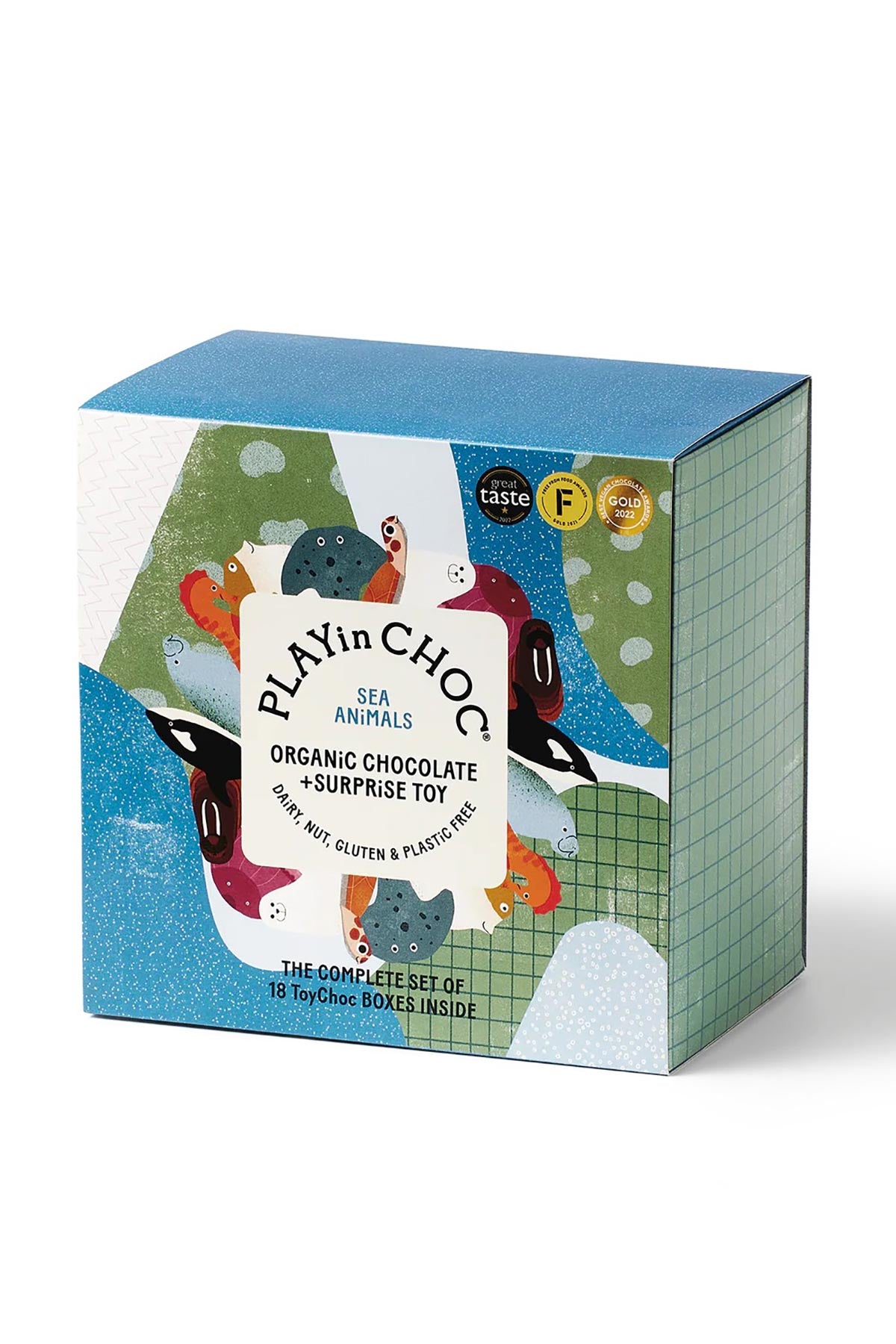 Sustainable toy chocolate gift for kids