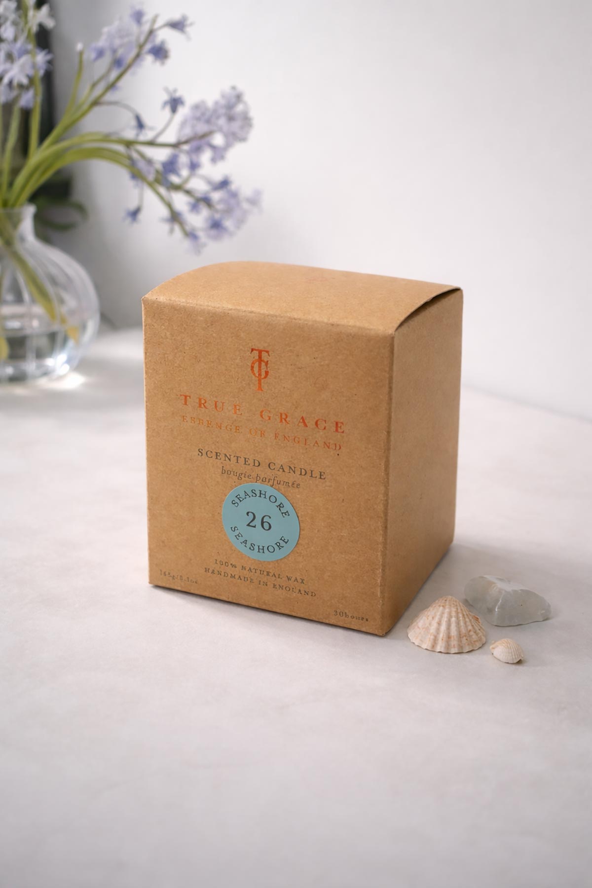 Seashore 20cl candle with coastal fresh scent in glass jar Urban Wild