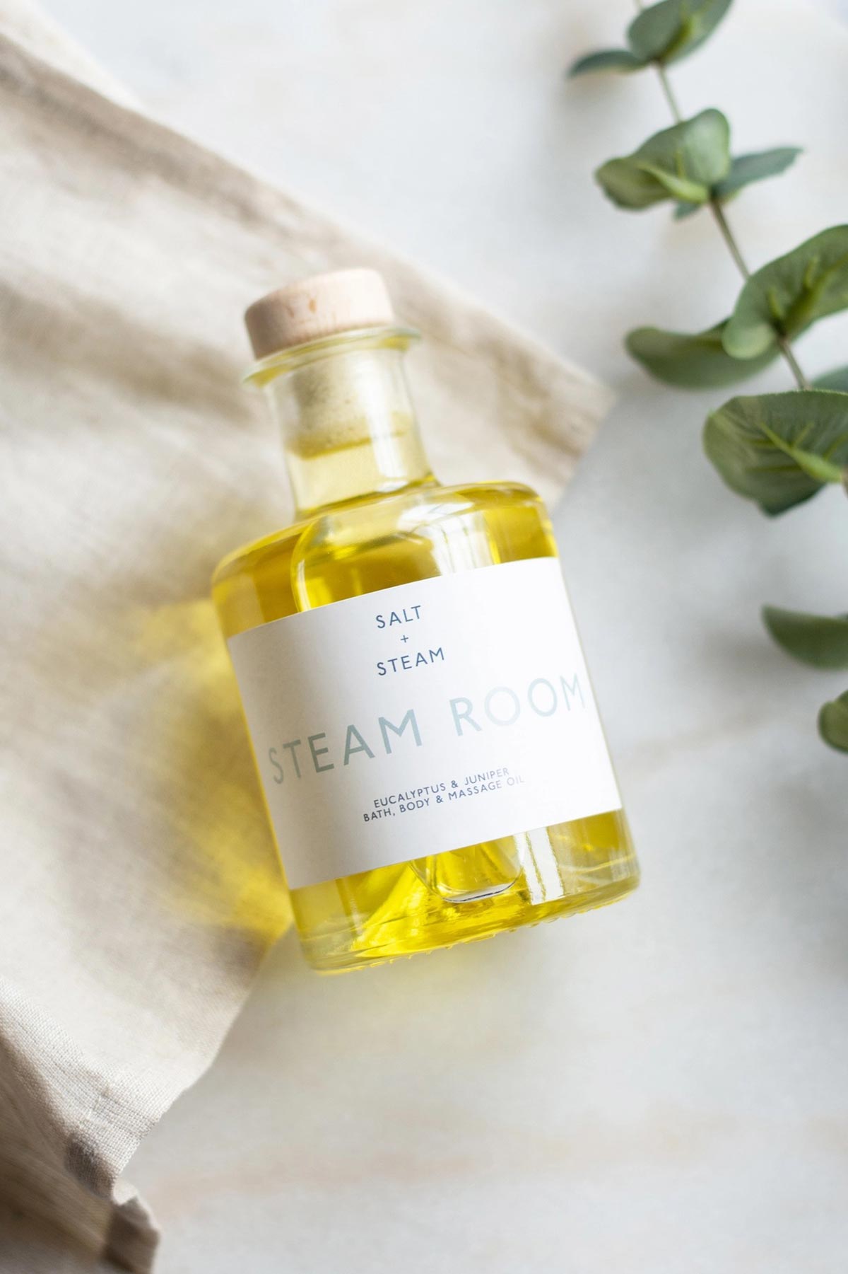 Steam Room eucalyptus bath and body oil by Salt + Steam at Urban Wild