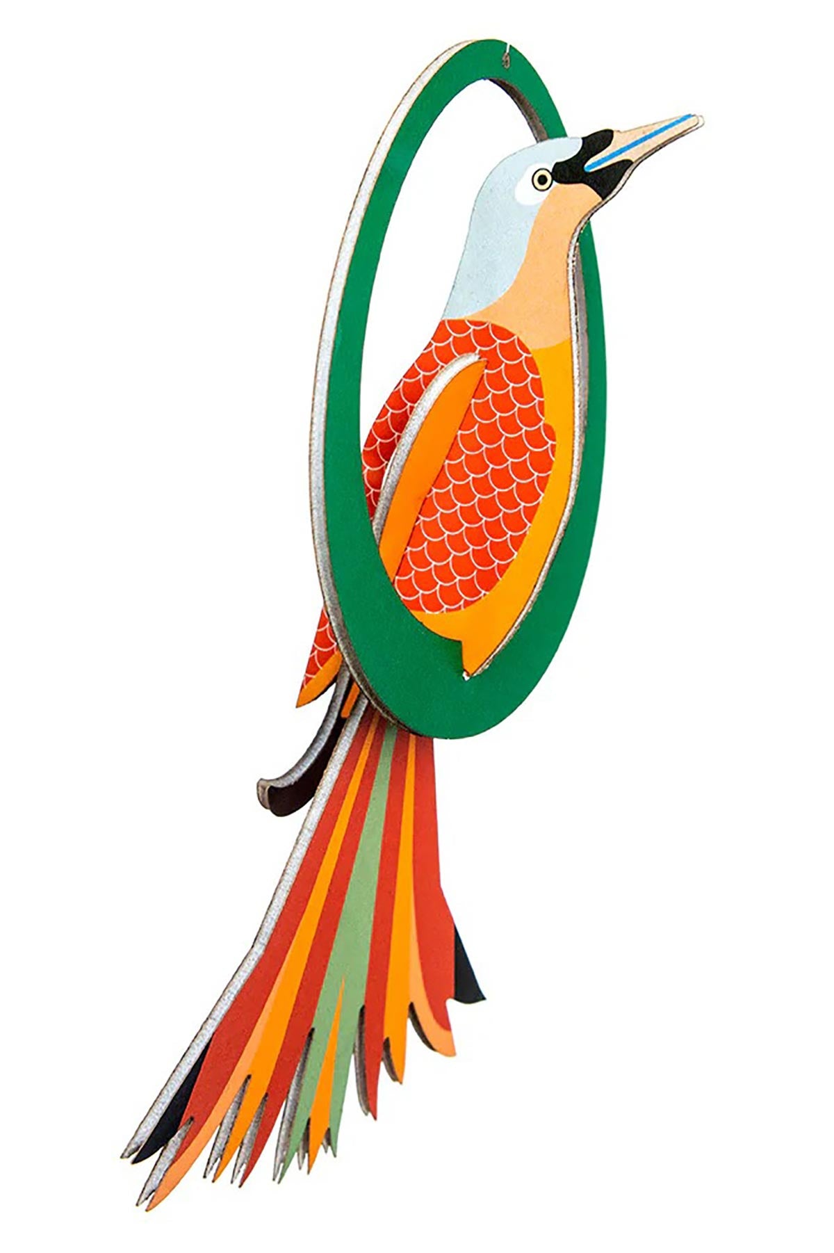 Studio Roof Swinging Lady Obi pop-out card