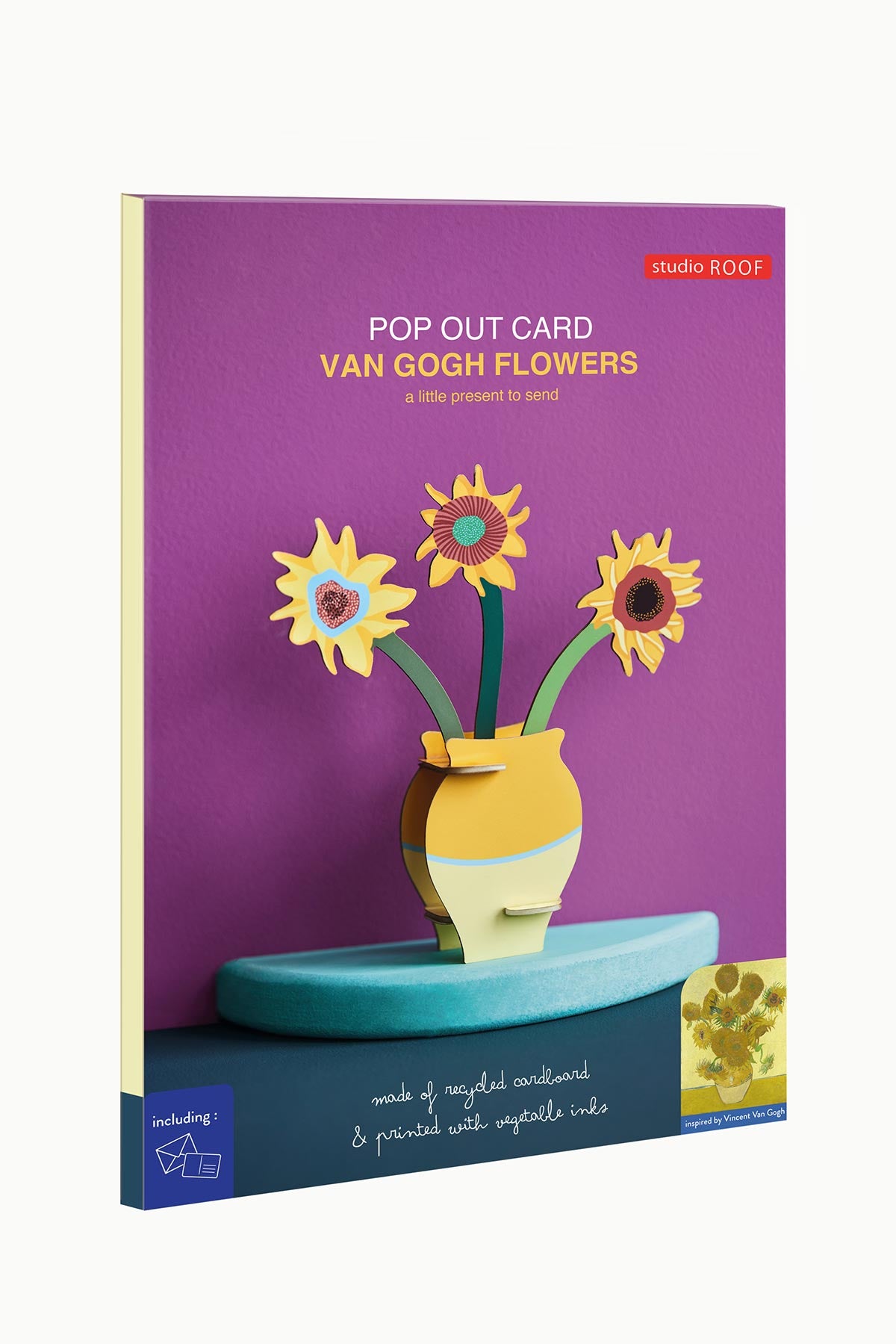 Pop-Out Card – Van Gogh Flowers