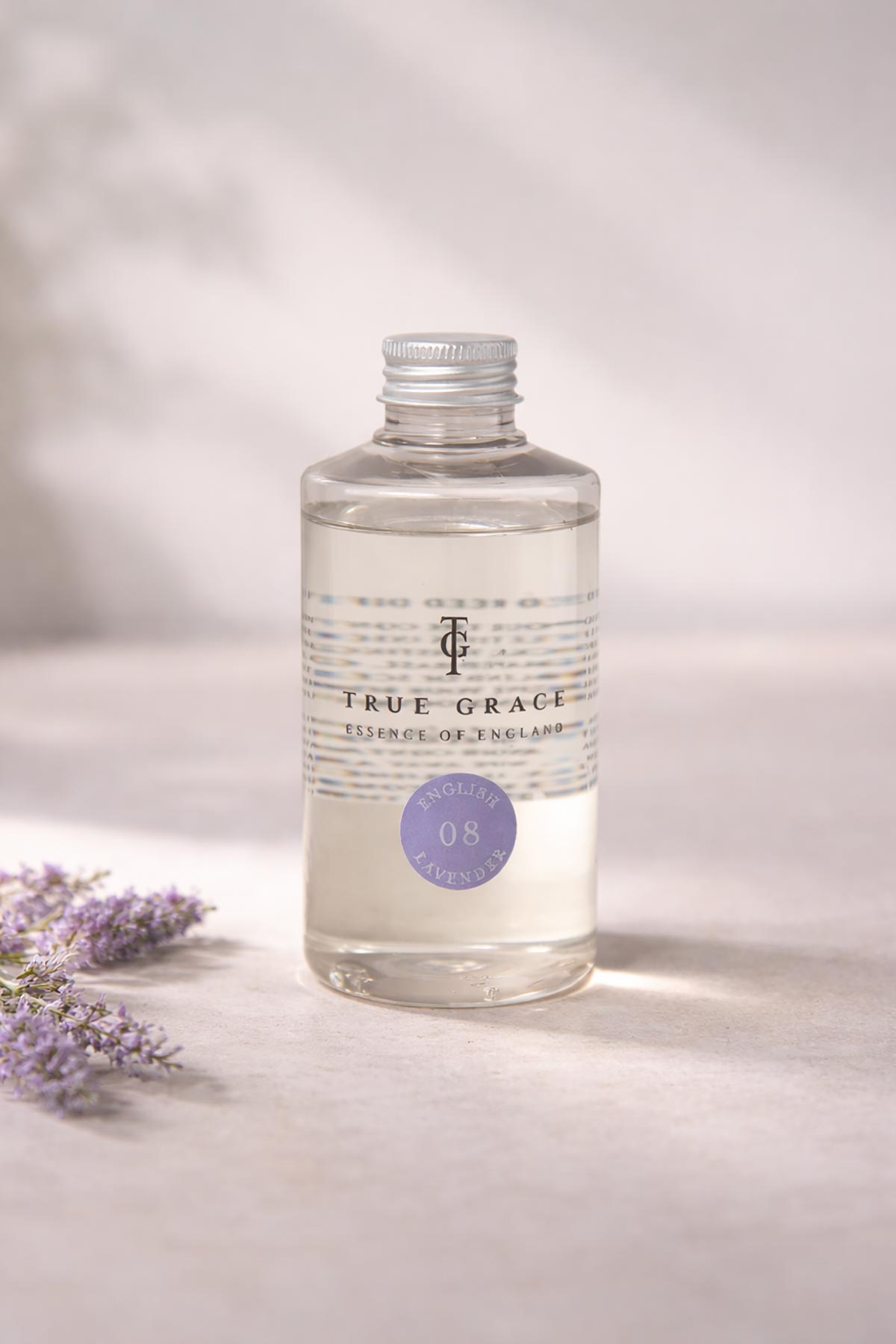 True Grace English Lavender Diffuser Refill calming fragrance