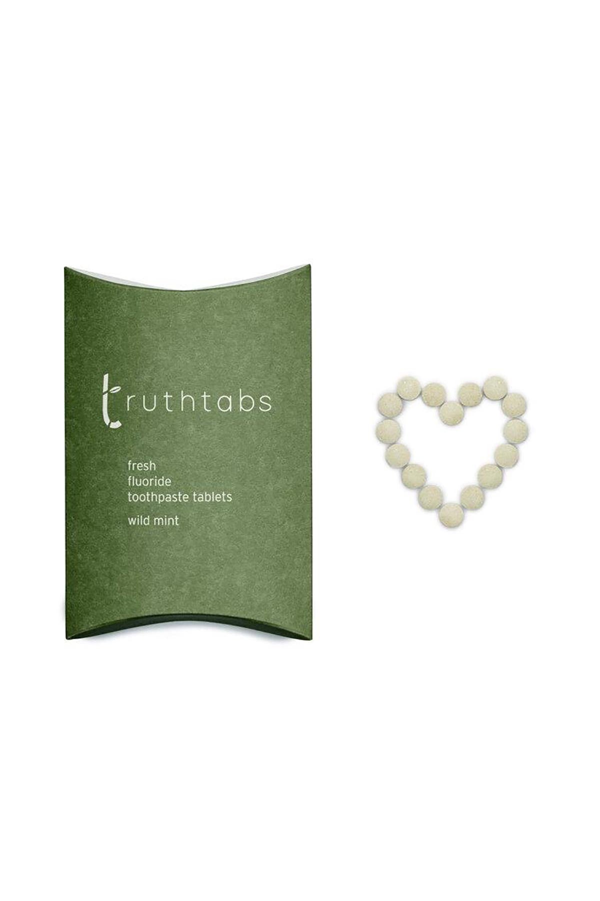 Wild Mint toothpaste tablets by Truthbrush