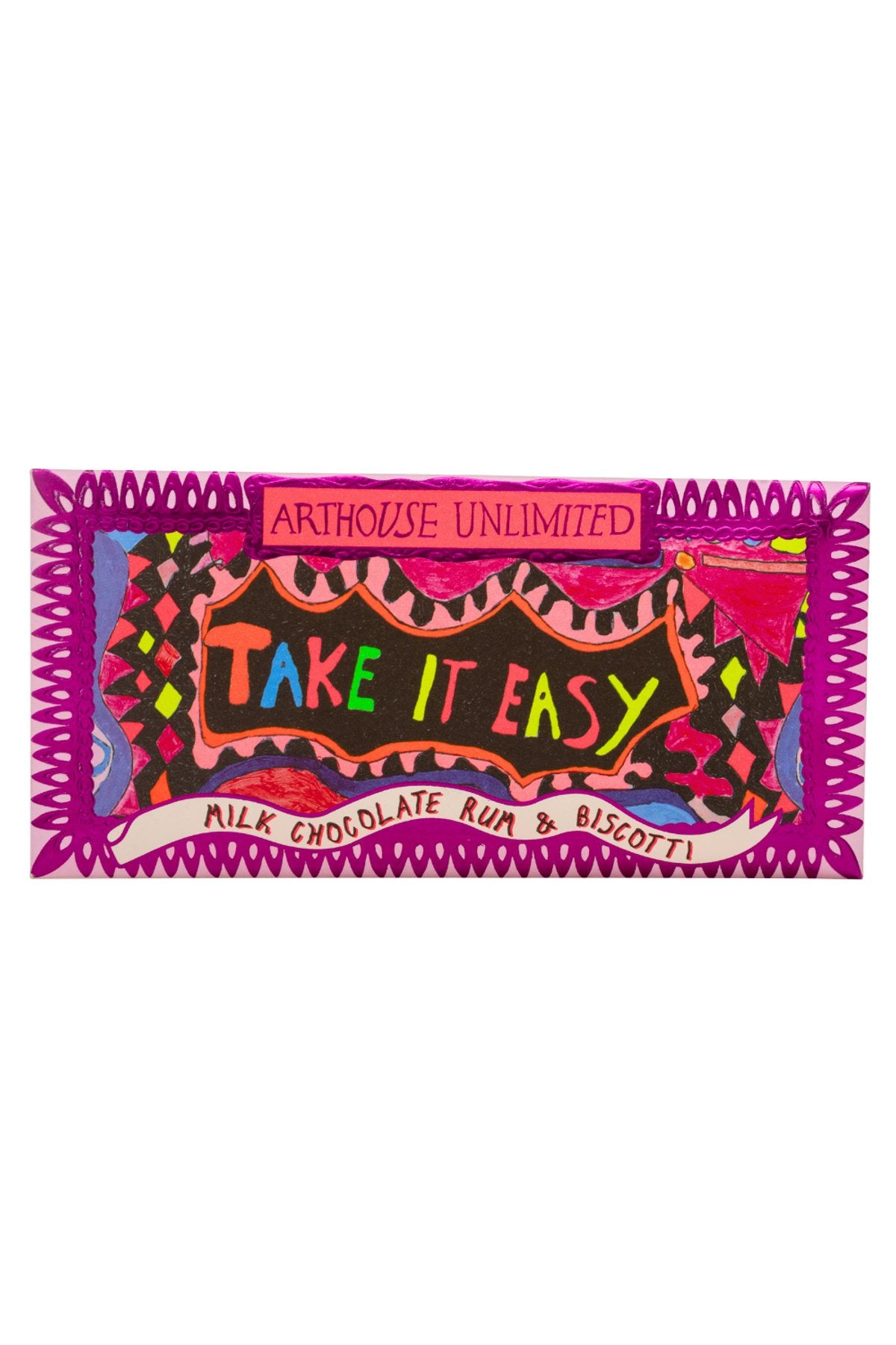 Milk Chocolate Rum And Biscotti Joy Sized Bar - view 2 | Urban Wild