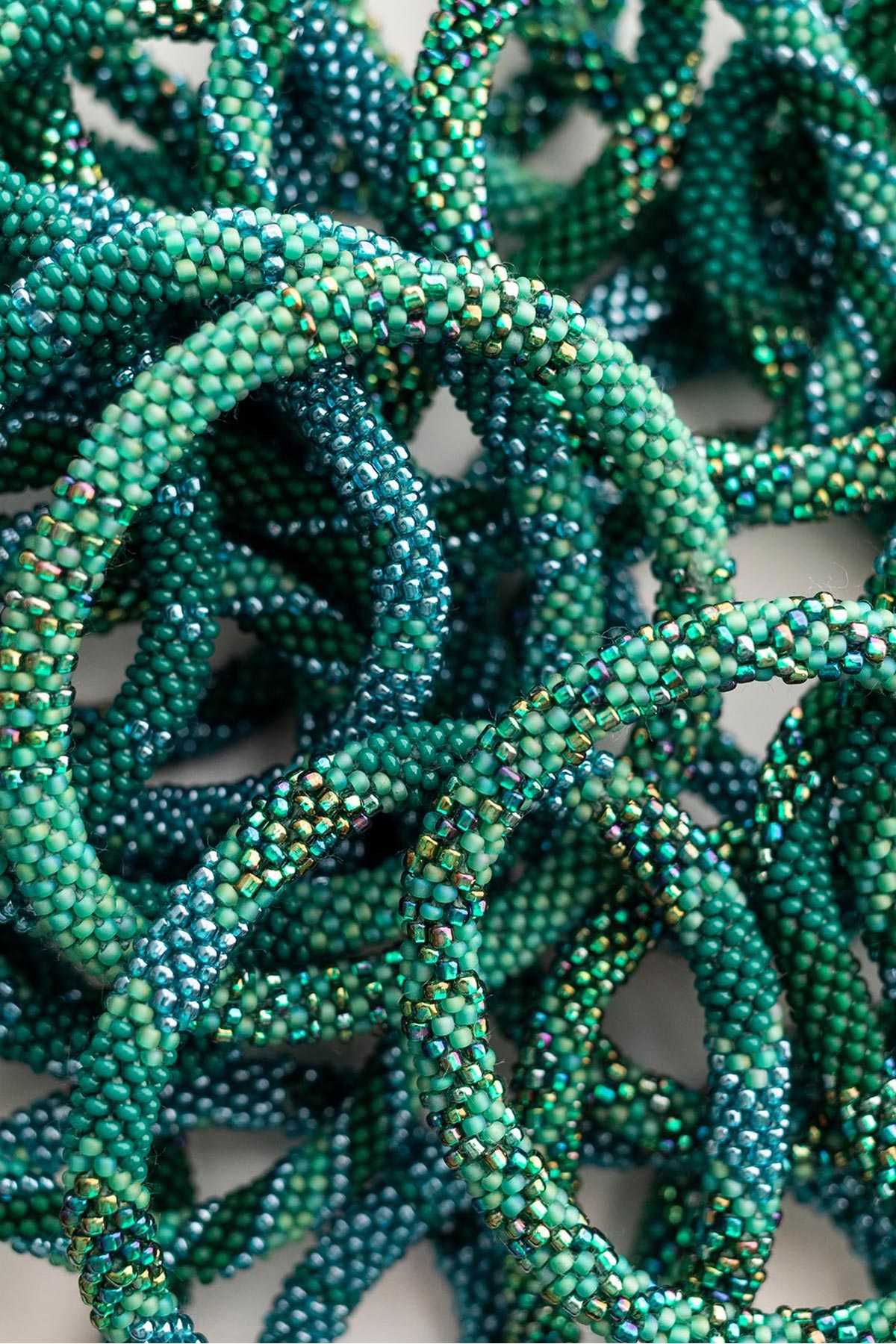 Aurora Northern Lights Roll-On Beaded Bracelet — Urban Wild